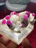 202.50ct Ruby Specimen Lot – Vivid Afghan Crystals with Natural Charm - Image 5