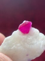 202.50ct Ruby Specimen Lot – Vivid Afghan Crystals with Natural Charm - Image 9