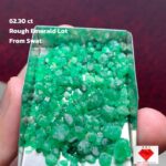Volume & Versatility: A 62.30ct Swat Emerald Rough Lot with High-Yield Potential