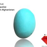 Delicate Afghan Turquoise: 11.60 ct of Natural Elegance