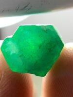 10.870ct Swat Emerald Crystal – Natural Green Beauty (11.14 x 10.63 x 9.22mm) - Image 3