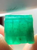10.870ct Swat Emerald Crystal – Natural Green Beauty (11.14 x 10.63 x 9.22mm) - Image 4