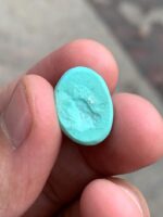 Delicate Afghan Turquoise: 11.60 ct of Natural Elegance - Image 7