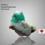 147.30ct Swat Emerald Specimen  from the Valley of Gems