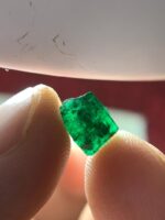 2.05ct Swat Emerald Crystal – Natural Untreated Gemstone (6.00 x 8.60 x 4.85 mm) - Image 3