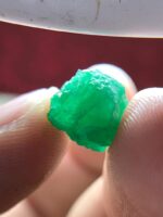 7.47ct Swat Emerald Crystal – A Dense, Deep Green Marvel in Raw Form - Image 3