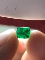 2.05ct Swat Emerald Crystal – Natural Untreated Gemstone (6.00 x 8.60 x 4.85 mm) - Image 4