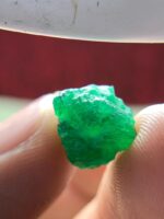 7.47ct Swat Emerald Crystal – A Dense, Deep Green Marvel in Raw Form - Image 4