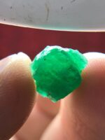 7.47ct Swat Emerald Crystal – A Dense, Deep Green Marvel in Raw Form - Image 5