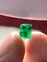 2.05ct Swat Emerald Crystal – Natural Untreated Gemstone (6.00 x 8.60 x 4.85 mm) - Image 7
