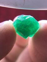 7.47ct Swat Emerald Crystal – A Dense, Deep Green Marvel in Raw Form - Image 8