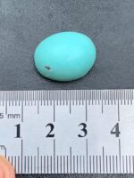 17.92 ct Afghan Turquoise Cabochon: Vivid Blue Gemstone - Image 3