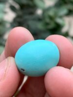 17.92 ct Afghan Turquoise Cabochon: Vivid Blue Gemstone - Image 5