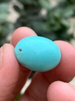 17.92 ct Afghan Turquoise Cabochon: Vivid Blue Gemstone - Image 6