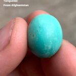 Elegant 12.30ct Afghan Turquoise Cabochon – Natural Beauty in Every Detail