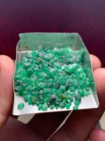 53.85ct Swat Emerald Rough Lot: Natural Crystals with Premium Color and Character - Image 3