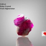 Explore the Natural Beauty of a 5.52ct Afghan Ruby Crystal