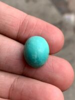 Elegant 12.30ct Afghan Turquoise Cabochon – Natural Beauty in Every Detail - Image 3