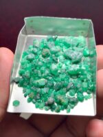 53.85ct Swat Emerald Rough Lot: Natural Crystals with Premium Color and Character - Image 5