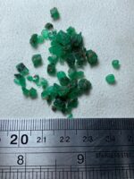 Rare 19.21ct Swat Emerald Rough Lot – Natural Green Crystals (9.15 x 5.31 x 4.20 mm) - Image 8