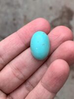17.80-Carat Afghan Turquoise: A Graceful Gem with Elegant Proportions - Image 5