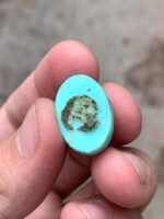 17.80-Carat Afghan Turquoise: A Graceful Gem with Elegant Proportions - Image 7