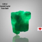 8.94ct Natural Emerald Crystal from Swat – A Majestic Green Gem Straight from Nature