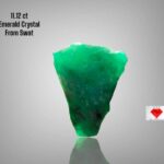 Brilliant 11.12ct Swat Emerald Crystal – A Compact Gem of Pure Natural Beauty