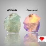 Most Rare 14.30 ct Afghanite crystal from Badakhshan, Afghanistan.