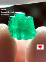 Discovering a Rare Beauty: 2.42 Carat Emerald Crystal from Swat