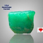 4.75ct Swat Emerald Crystal: A Compact Gem with Rich Color and Natural Form