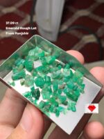 Striking 37.09 ct Panjshir Emerald Rough — Natural Gem from Afghanistan
