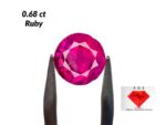 0.68 ct Ruby from Afghanistan, Jegdalek Mine