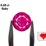 0.68 ct Ruby from Afghanistan, Jegdalek Mine