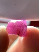 11.885ct African Ruby Crystal – Bold Natural Red with Strong Crystal Form - Image 2