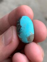 17.14ct Afghan Turquoise Cabochon: A Refined Gem with Balanced Beauty - Image 9