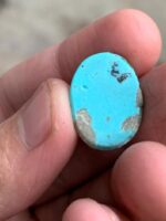 17.14ct Afghan Turquoise Cabochon: A Refined Gem with Balanced Beauty - Image 7