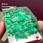 59.94ct Swat Emerald Rough Lot – Vivid Natural Green from Pakistan’s Gem Valley