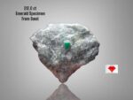 212.0 ct Swat Emerald Specimen: A Monumental Gem from Pakistan’s Highlands
