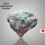212.0 ct Swat Emerald Specimen: A Monumental Gem from Pakistan’s Highlands
