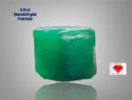 Stunning 5.75ct Emerald Crystal: Unveiling the Beauty of 9.53 x 7.85 x 7.32mm