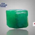 Stunning 5.75ct Emerald Crystal: Unveiling the Beauty of 9.53 x 7.85 x 7.32mm