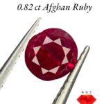 A Rare Beauty – 0.82 ct Natural Afghan Ruby