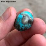 A 29.70-Carat Afghan Turquoise Cabochon — Bold Size and Timeless Blue