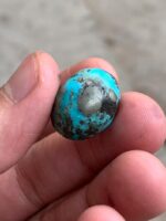 A 29.70-Carat Afghan Turquoise Cabochon — Bold Size and Timeless Blue - Image 3