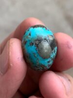 A 29.70-Carat Afghan Turquoise Cabochon — Bold Size and Timeless Blue - Image 9