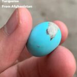 20.50ct Afghan Turquoise Cabochon: A Bold and Balanced Gem