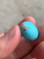 20.50ct Afghan Turquoise Cabochon: A Bold and Balanced Gem - Image 2