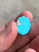 20.50ct Afghan Turquoise Cabochon: A Bold and Balanced Gem - Image 7