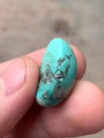 Striking 29.65ct Afghan Turquoise Cabochon – Natural Gemstone Beauty - Image 4
